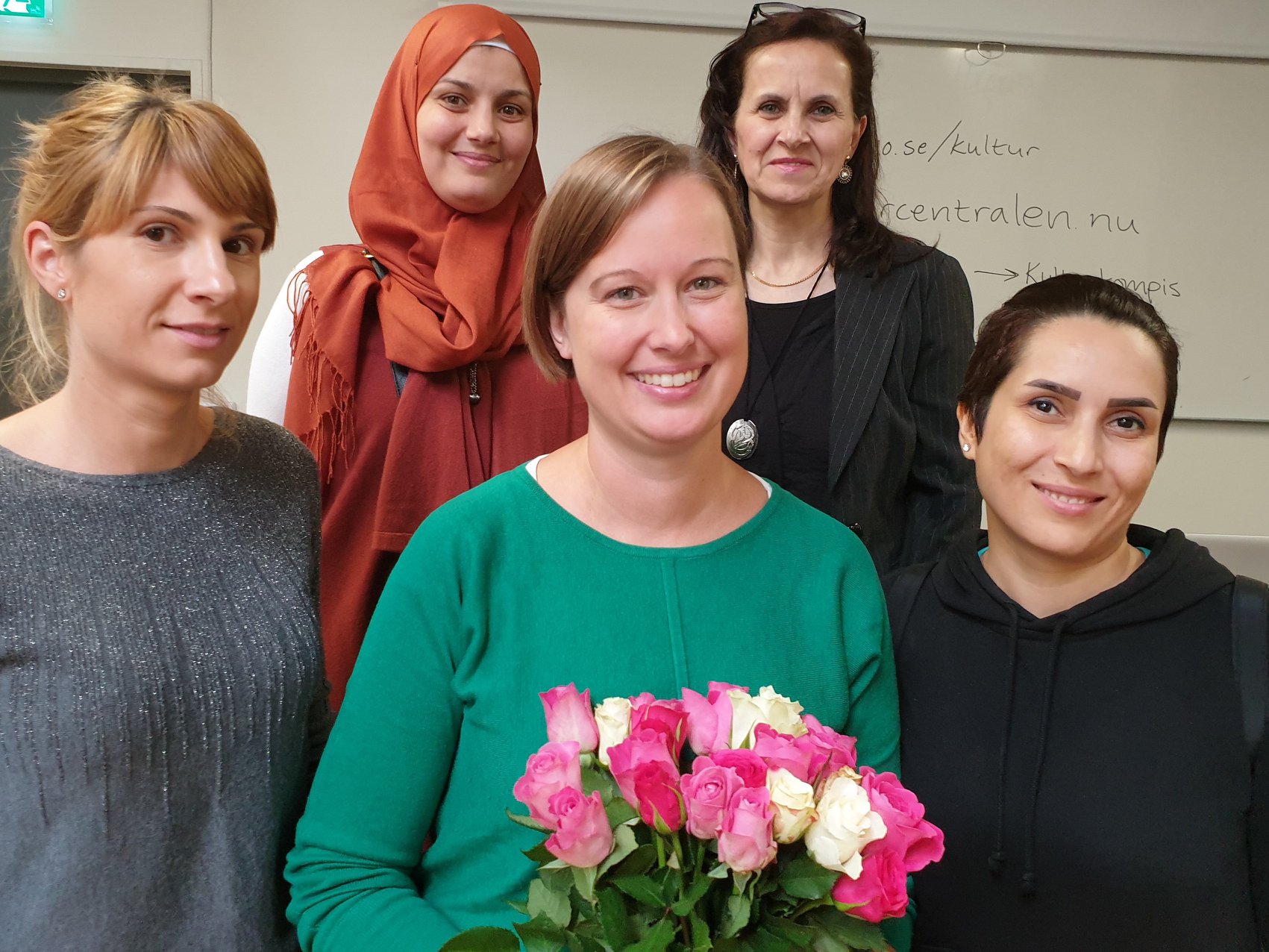 Frida Trollmyr, kommunalråd och ordförande i Kulturnämnden talade om kultur som sammanhållande kraft och kulturens påverkan på hälsan.